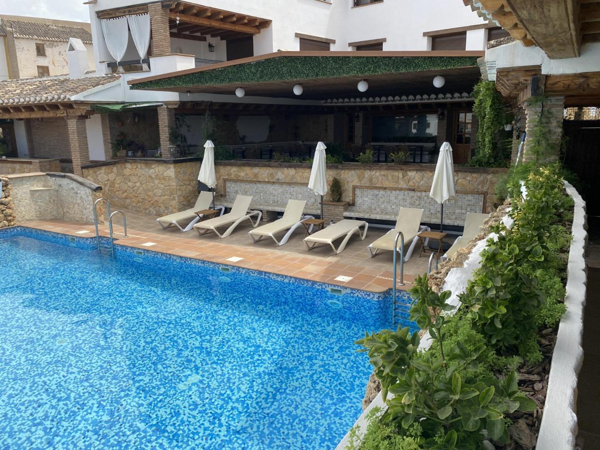 Alhanda Apartahotel Benamaurel Exteriör bild